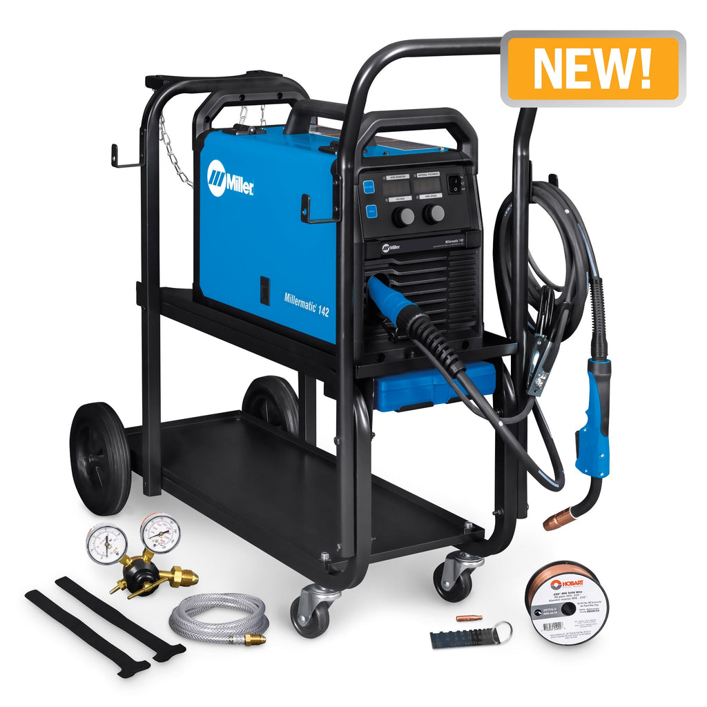Miller Millermatic 142 MIG Welder w/ Running Gear